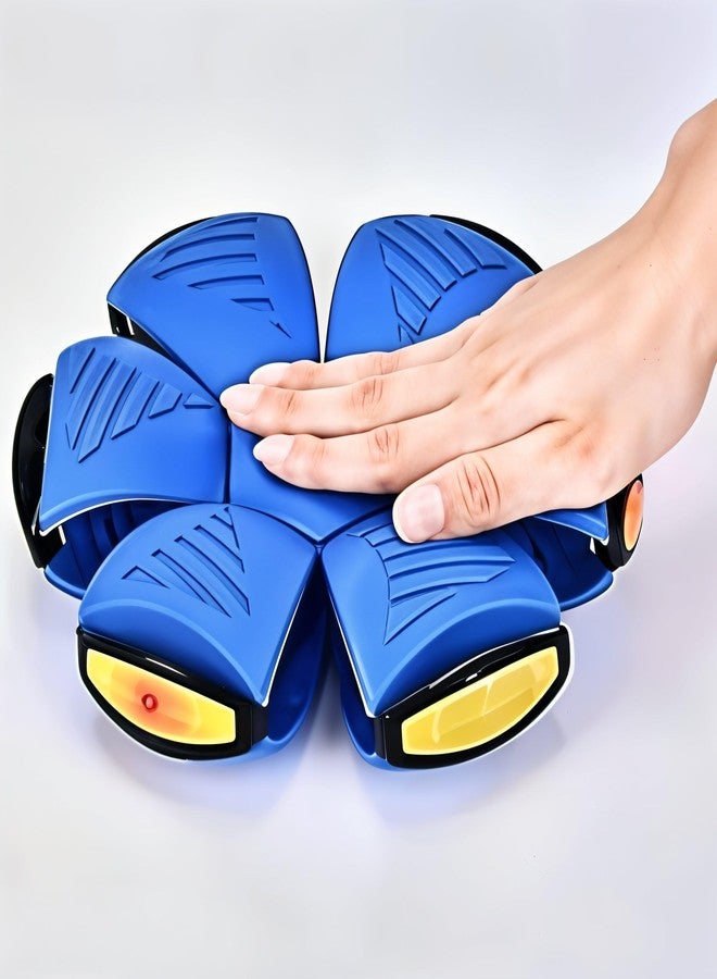 Todfod Flying Magic UFO Transforming Flying Disc Toy for Kids | Colorful Shape-Shifting Ball Game - Image 3